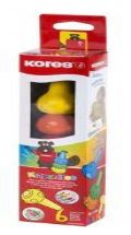 Kores KRAYONITOS - unikatní design voskových pastelek, 6 barev