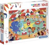 CLEMENTONI Clementoni Puzzle Maxi Crazy Circus / 104 dílků