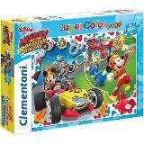CLEMENTONI Clementoni Puzzle Maxi Mickey závodník / 104 dílků