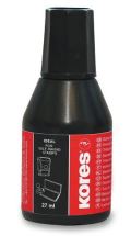 Kores Razítkovací barva Kores - 28 ml černá