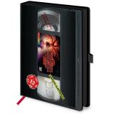Filmový MERCHANDISING Blok A5 premum, Stranger Things - VHS