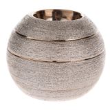 Dakls Keramický svícen - měděný 10 cm