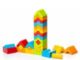 CUBIKA CUBIKA 15016 Sada 5 věží LD-13 - dřevěná skládačka 25 dílů