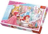 TREFL Puzzle: Disney princezny v koupelně 160 dílků