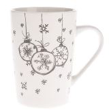 Dakls Porcelánový hrnek s ozdobami 435 ml