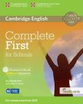 Cambridge University Press Complete First for Schools Students Book without Answers with CD-ROM with Testbank