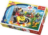 TREFL Puzzle: Mickey a závodníci 60 dílků