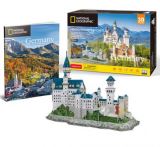 CubicFun Puzzle 3D Zámek Neuschwanstein 121 dílků