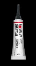 Marabu Marabu reliéfní pasta na sklo a porcelán/stříbrný glitr 20 ml