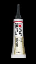 Marabu Marabu reliéfní pasta na sklo a porcelán/zlatý glitr 20 ml