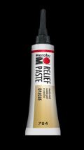 Marabu Marabu reliéfní pasta na sklo a porcelán/zlatá 20 ml