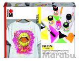 Marabu Marabu barva na textil neonová sada 4x15ml