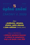 Poradce Aktualizace V/3 2020 – Školský zákon, Zákon o zvláštních způsobech hlasování ve volbách do zastupite