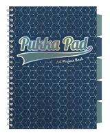 Pukka Pad Pukka Pad Projektový blok Glee A4, papír 80g, 100 listů, tmavě modrý