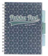 Pukka Pad Pukka Pad Projektový blok Glee A5, papír 80g, 100 listů, tmavě modrý