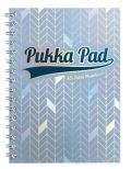 Pukka Pad Pukka Pad Spirálový blok Glee Jotta A5, papír 80g, 100 listů, světle modrý