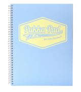 Pukka Pad Pukka Pad Spirálový blok Pastel A5, papír 80g, 100 listů, světle modrý