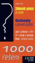 kolektiv autorů 1000 řešení č. 9-10/2020 - Zákoník práce po novele, Dohody a zdravotní pojištění