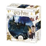 CubicFun Harry Potter 3D puzzle - Bradavice v noci 500 dílků