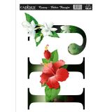 Aladine Cadence transferový obrázek na textil 25 x 35 cm / Písmena H, J