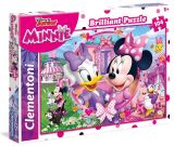 CLEMENTONI Clementoni Puzzle Briliant Minnie / 104 dílků