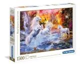 CLEMENTONI Clementoni Puzzle Jednorožci / 1500 dílků