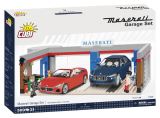 COBI Stavebnice COBI - MASERATI Garáž, 1:35, 500 kostek, 2 figurky