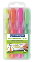 Centropen Centropen Zvýrazňovač 8722 (4 ks)