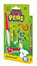 Centropen Centropen Foukací fixy AIR PENS na textil 5 ks