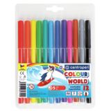 Centropen Centropen Fixy COLOUR WORLD 7550 trojboké, sada 12 barev
