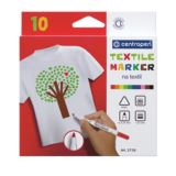 Centropen Centropen popisovač na textil (10 ks)