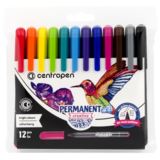 Centropen Centropen Popisovač 2896 Permanent creative - sada 12 barev