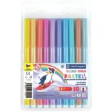 Centropen Centropen Fixy COLOUR WORLD 7550 trojboké, sada 10 pastelových barev