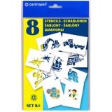 Centropen Centropen Šablony k foukacím fixům AIR PENS K pro kluky