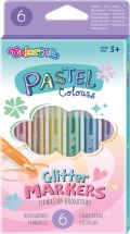 Colorino Pastel - popisovače se třpytkami 6 barev