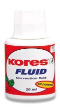 Kores Kores Opravný lak Fluid 20 ml se štětečkem