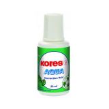 Kores Kores Opravný lak Aqua 20 ml se štětečkem