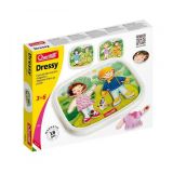 Quercetti Dressy Baby magnetic dress-up puzzle - magnetická skládačka