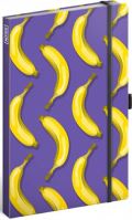 Presco Group Notes - Banány, linkovaný, 13 × 21 cm