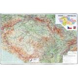 Karton P+P Podložka na stůl 60 × 40 cm - mapa ČR + Evropa