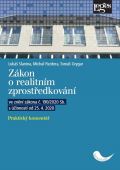 Nakladatelství Leges Zákon o realitním zprostředkování - Praktický komentář ve znění zákona č. 190/2020 Sb. s účinností o