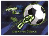 Karton P+P Desky na číslice Fotbal