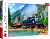 TREFL Puzzle Vlak v horách/500 dílků