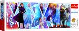 TREFL Panoramatické puzzle Ledové království 2/1000 dílků
