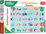 TREFL Puzzle Treflíci poznávají abecedu/30 dílků