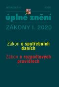 kolektiv autor Aktualizace I/3 2020 Spotebn dan, Rozpotov pravidla