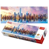 TREFL Panoramatické Puzzle: Manhattan, USA 1000 dílků