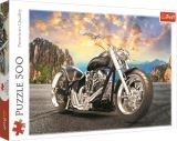 TREFL Puzzle: Černá motorka 500 dílků