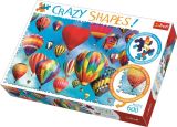 TREFL Crazy Shapes Puzzle: Barevné balony 600 dílků