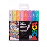 Posca POSCA Sada akrylových popisovačů - pastelové barvy 8 ks
